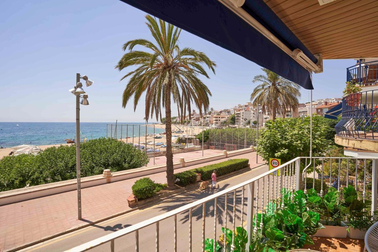 Апартаменты Apartamento Primera Linea De Mar Con Espectaculares Vistas Сан-Поль-де-Мар Экстерьер фото