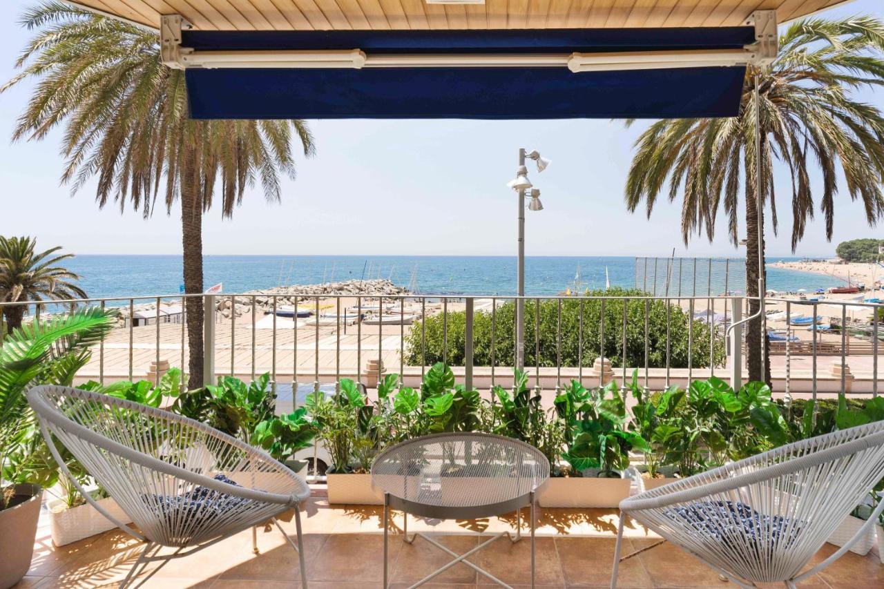 Апартаменты Apartamento Primera Linea De Mar Con Espectaculares Vistas Сан-Поль-де-Мар Экстерьер фото