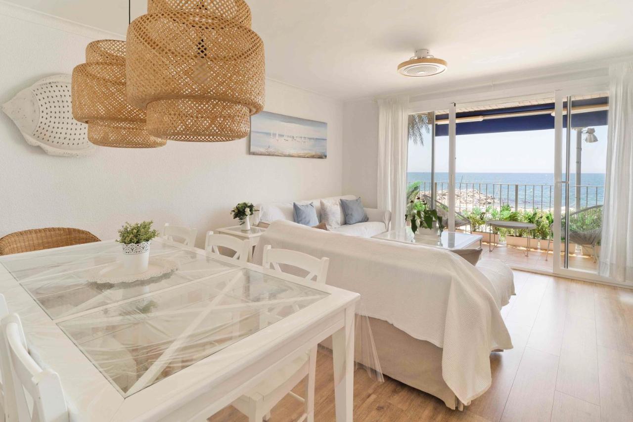 Апартаменты Apartamento Primera Linea De Mar Con Espectaculares Vistas Сан-Поль-де-Мар Экстерьер фото
