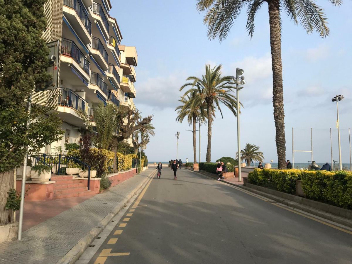 Апартаменты Apartamento Primera Linea De Mar Con Espectaculares Vistas Сан-Поль-де-Мар Экстерьер фото